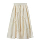 Bow Mid Calf Skirt