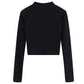 Buttons Long Sleeve Knit Sweater