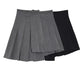 Asymmetrical Pleated Classic Mini Skirt